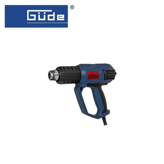 Güde hlg 650-2000 lcd πιστόλι θερμού αερα 2000 w