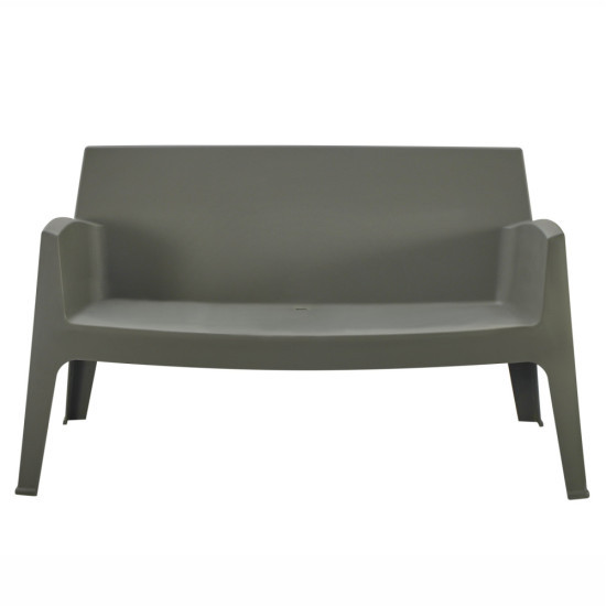 ΚΑΝΑΠΕΣ 2-ΘΕΣΙΟΣ ΠΟΛΥΠΡΟΠΥΛΕΝΙΟΥ SLEEK HM6366.05 ΧΡΩΜΑ DARK OLIVE 133x68x73Υεκ.