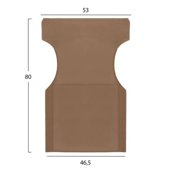ΜΑΞΙΛΑΡΙ TEXTILENE 600gr/m2 2X1 MOKA ΓΙΑ ΠΟΛΥΘΡΟΝΑ ΣΚΗΝΟΘΕΤΗ